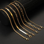 Set de Pulseras Cubanas Boho Retro