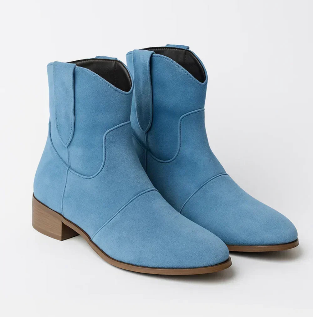 SUEDELLEA™ | BOTINES WESTERN DE ANTE