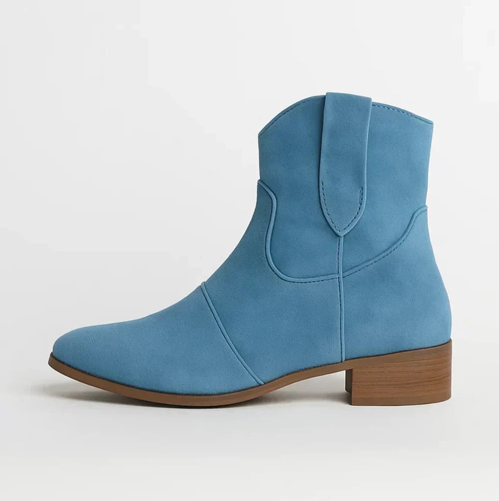 SUEDELLEA™ | BOTINES WESTERN DE ANTE