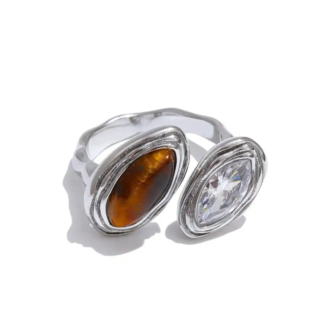 Anillo Bypass de Doble Marquesa