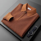Jersey Polo con Media Cremallera Ashford™