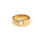 Anillo Vintage de Perla en Oro