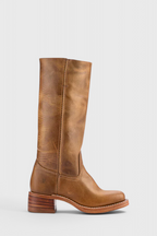 PIPPA | BOTAS ALTAS DE PIEL HASTA LA RODILLA PARA MUJER CON TACÓN