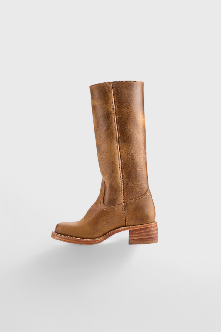 PIPPA | BOTAS ALTAS DE PIEL HASTA LA RODILLA PARA MUJER CON TACÓN