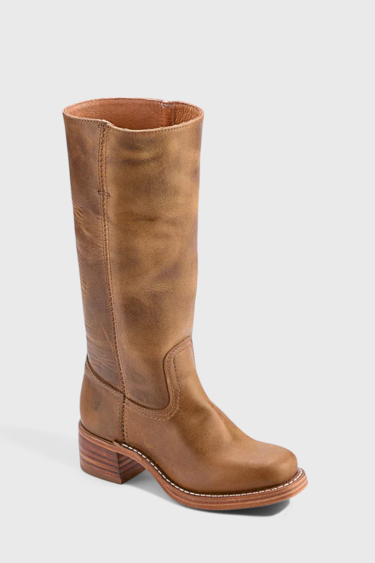 PIPPA | BOTAS ALTAS DE PIEL HASTA LA RODILLA PARA MUJER CON TACÓN