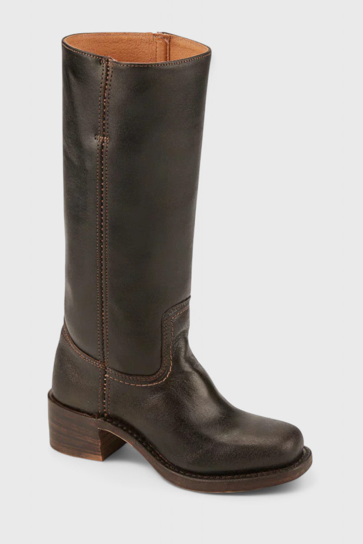 PIPPA | BOTAS ALTAS DE PIEL HASTA LA RODILLA PARA MUJER CON TACÓN