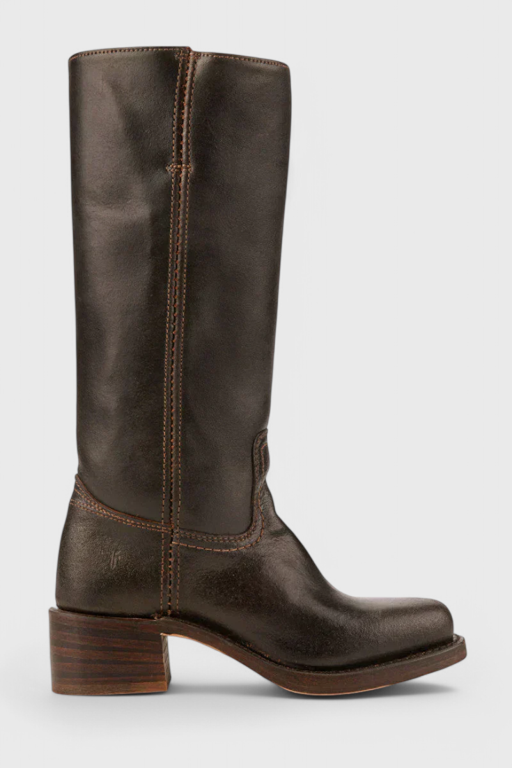 PIPPA | BOTAS ALTAS DE PIEL HASTA LA RODILLA PARA MUJER CON TACÓN