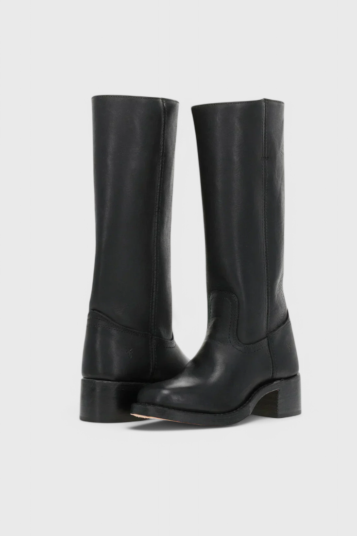 PIPPA | BOTAS ALTAS DE PIEL HASTA LA RODILLA PARA MUJER CON TACÓN