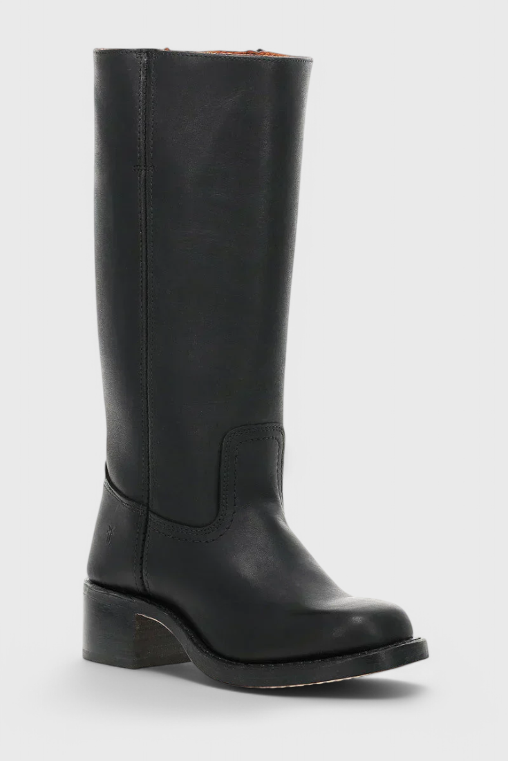 PIPPA | BOTAS ALTAS DE PIEL HASTA LA RODILLA PARA MUJER CON TACÓN