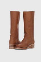 PIPPA | BOTAS ALTAS DE PIEL HASTA LA RODILLA PARA MUJER CON TACÓN