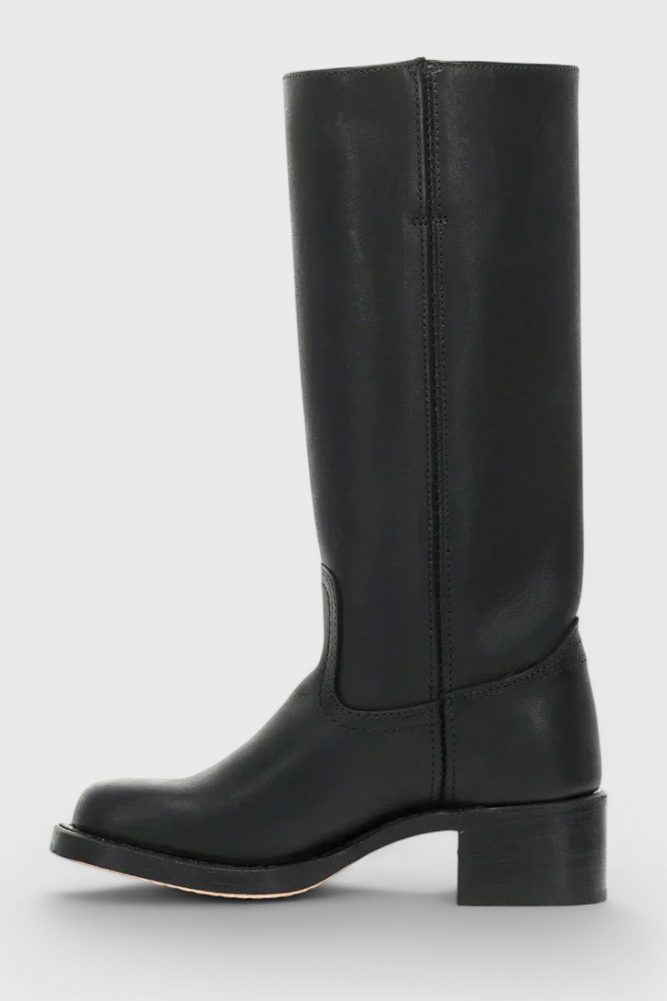 PIPPA | BOTAS ALTAS DE PIEL HASTA LA RODILLA PARA MUJER CON TACÓN