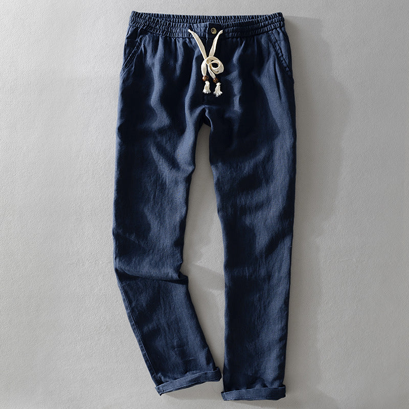 Pantalones de Lino 100% Harrington