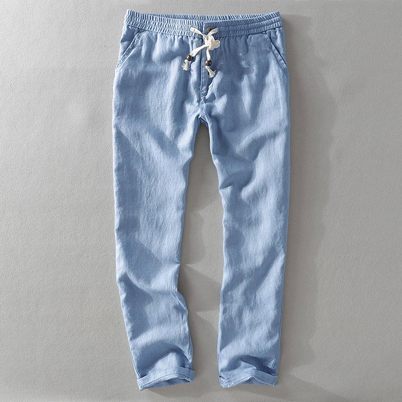 Pantalones de Lino 100% Harrington