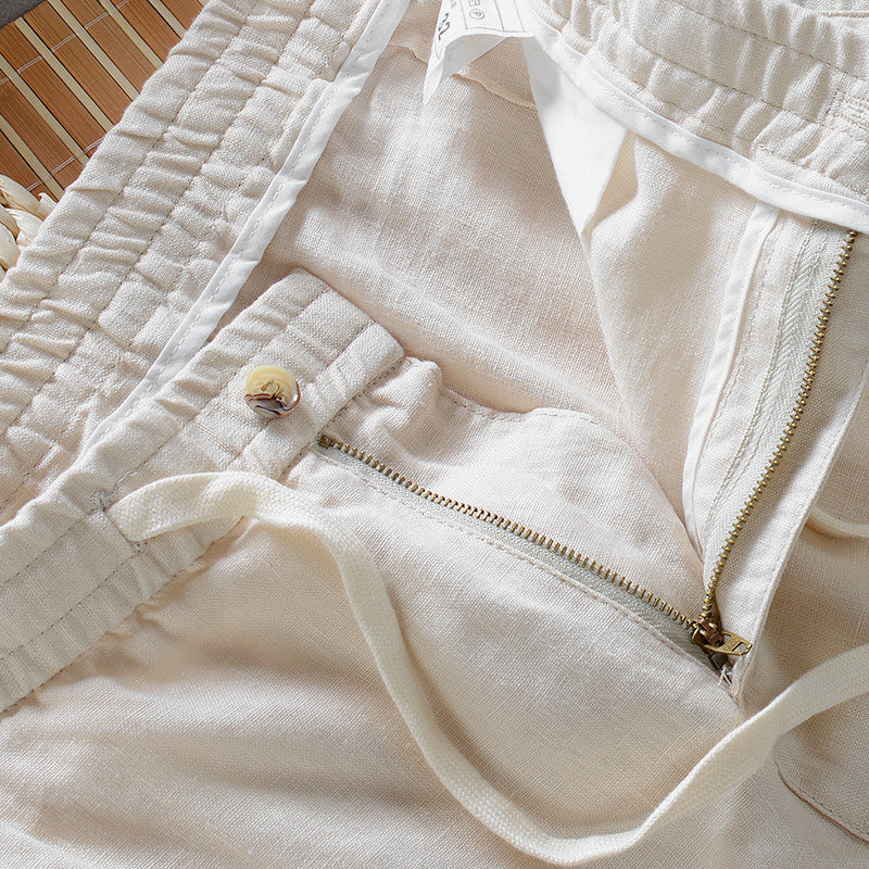 Pantalones de Lino 100% Harrington