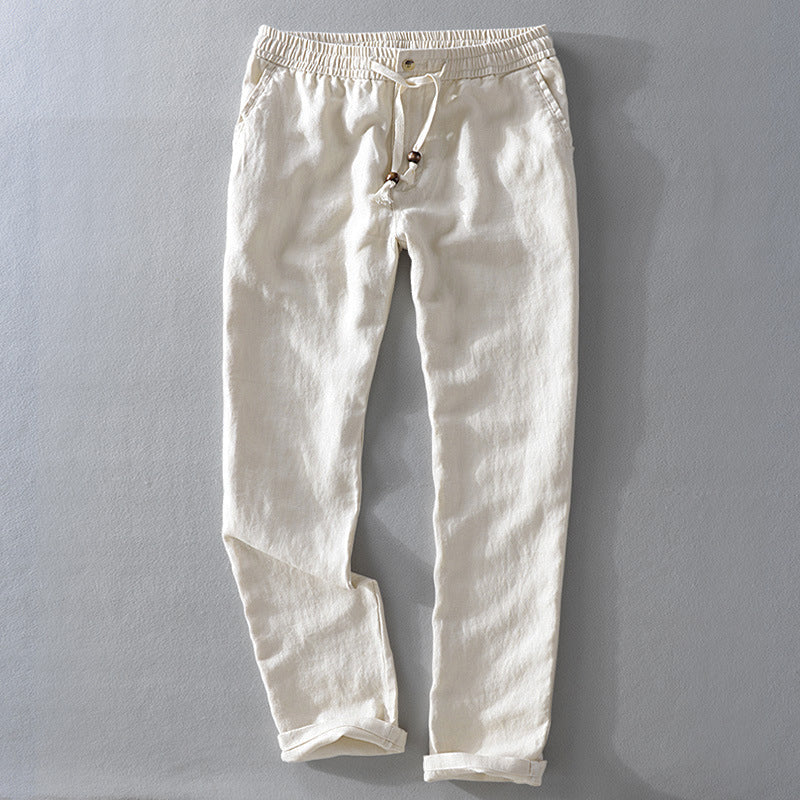 Pantalones de Lino 100% Harrington
