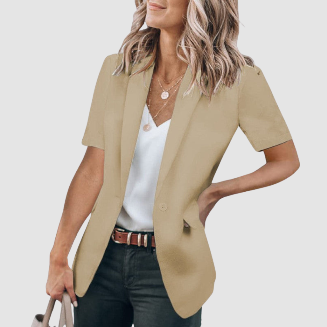 Blazer moderno de manga corta Dollie™