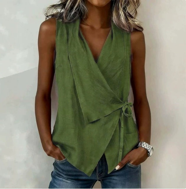 Saveria | Blusa sin Mangas