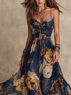 Deborah | Vestido Maxi Floral
