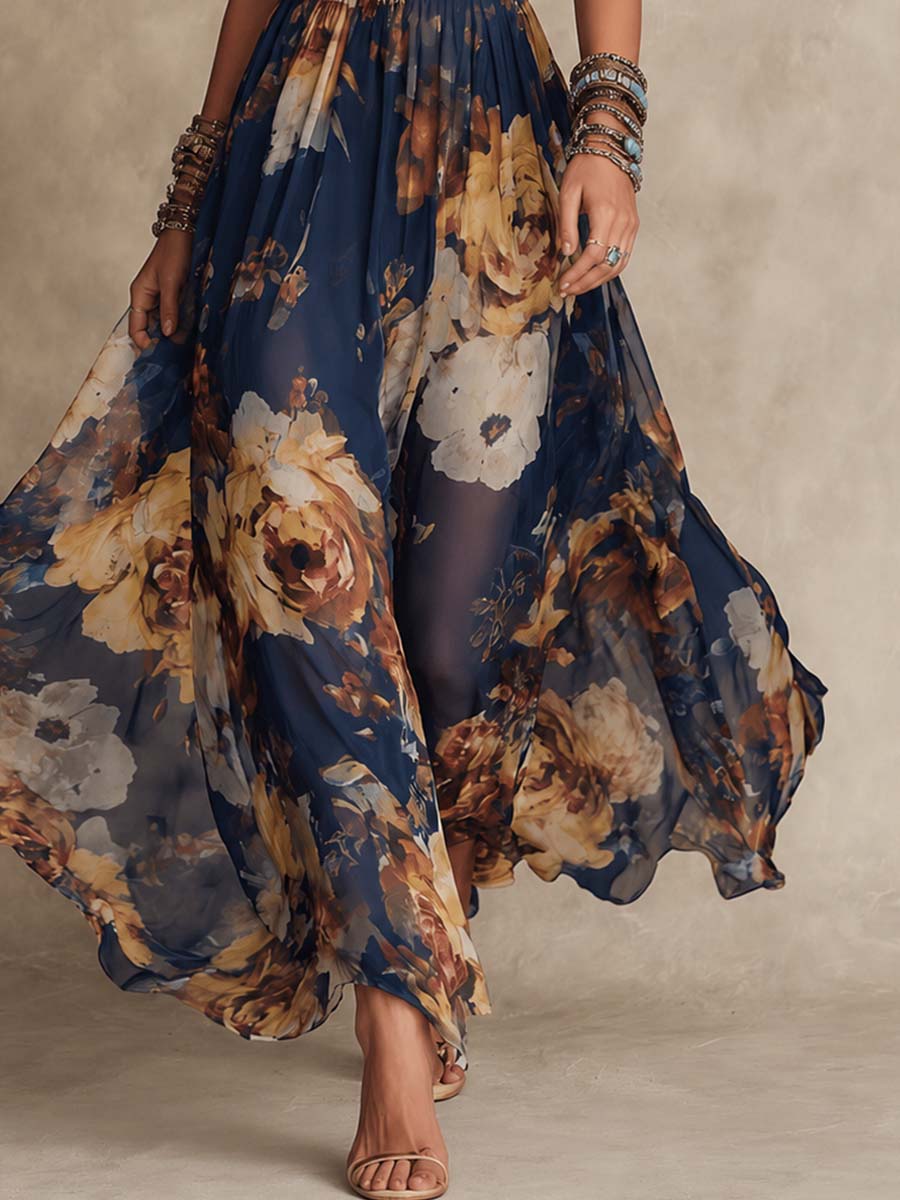 Deborah | Vestido Maxi Floral