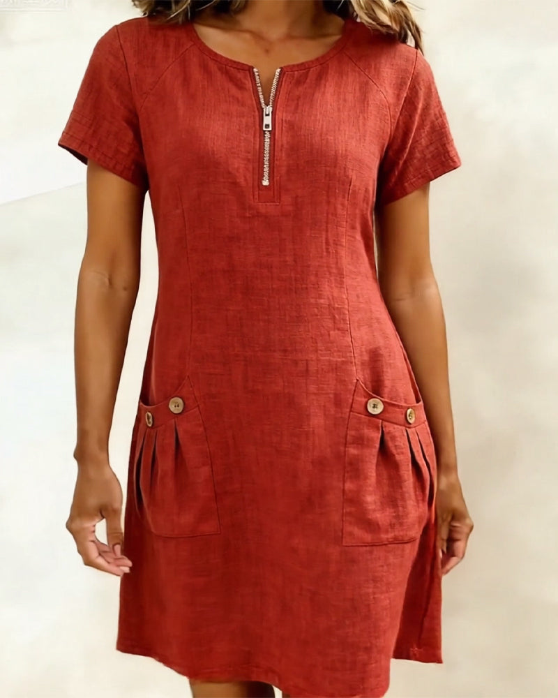 Vestido Bea | Elegancia Natural para el Día a Día