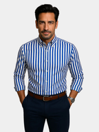 Camisa Clásica de Rayas Henry