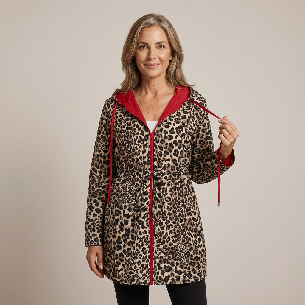 Nikkie™ Abrigo Reversible con Capucha