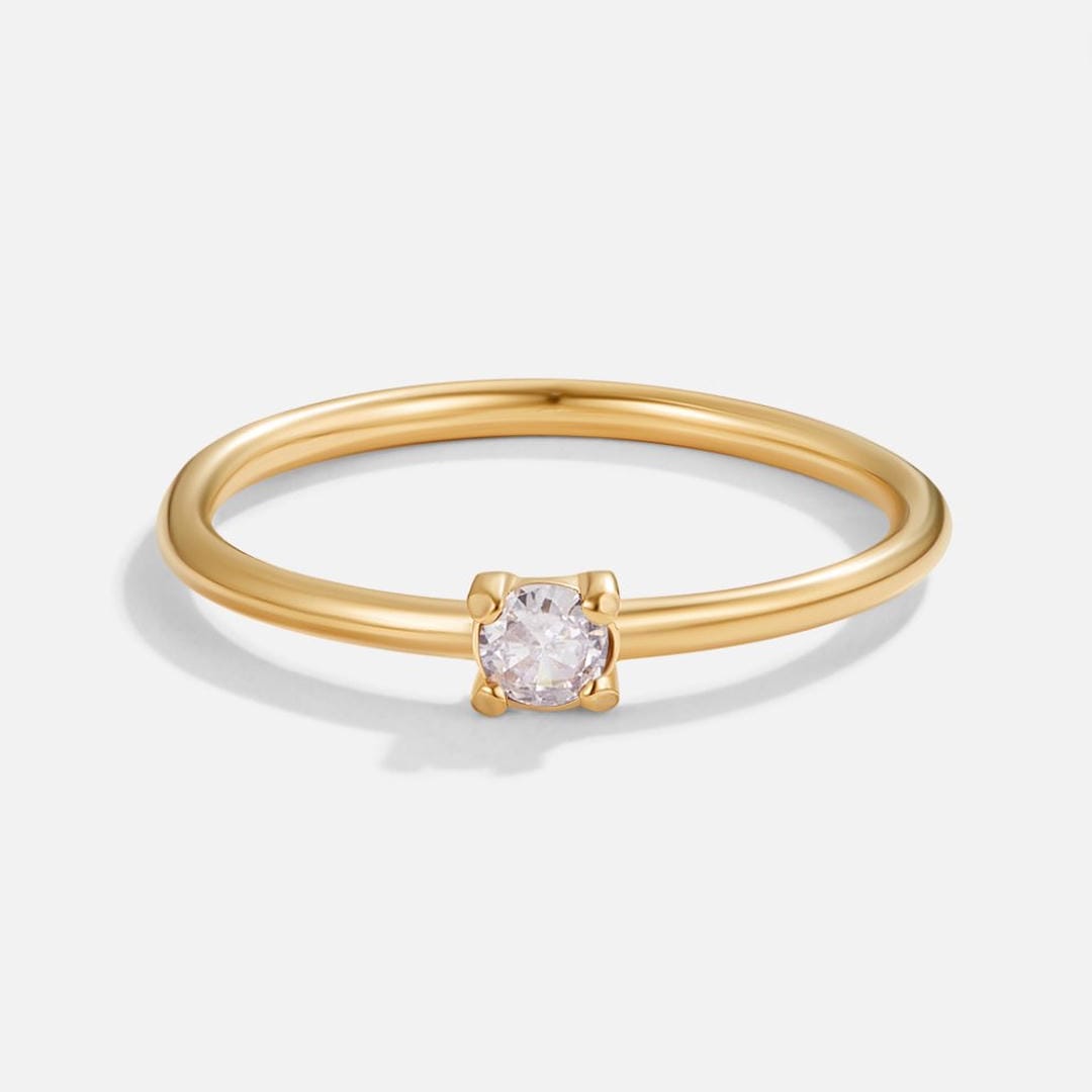 Anillos Únicos con Piedra del Mes de Nacimiento