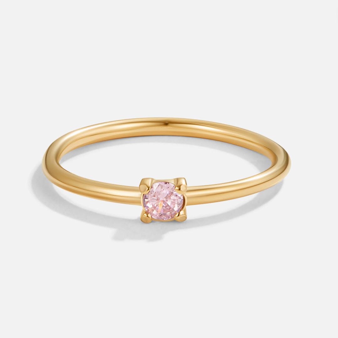 Anillos Únicos con Piedra del Mes de Nacimiento