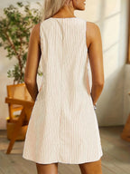 Bonnie | Vestido Chic de Rayas