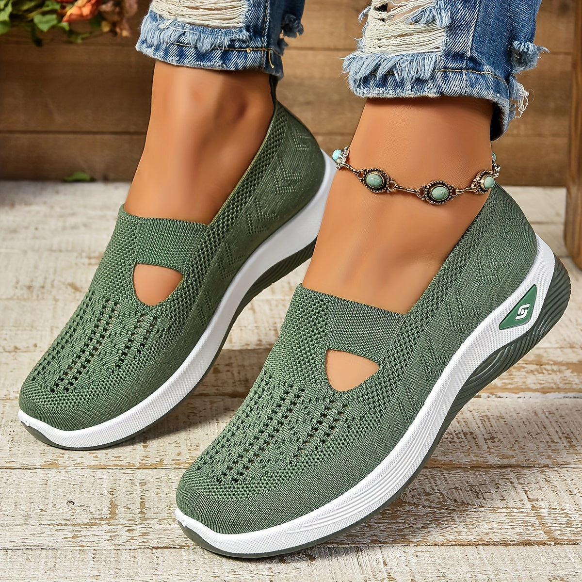 Zapatos sin Cordones Blanche™ con Soporte