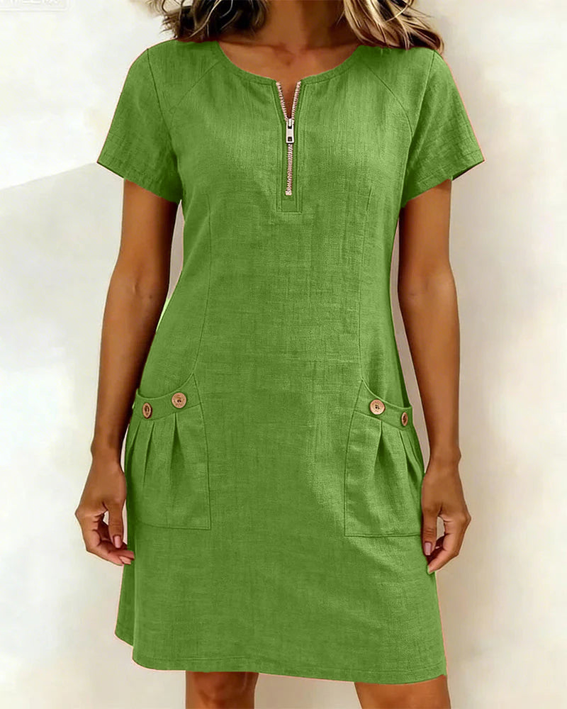 Vestido Bea | Elegancia Natural para el Día a Día
