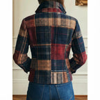 Chaqueta de cuadros clásica Nella™