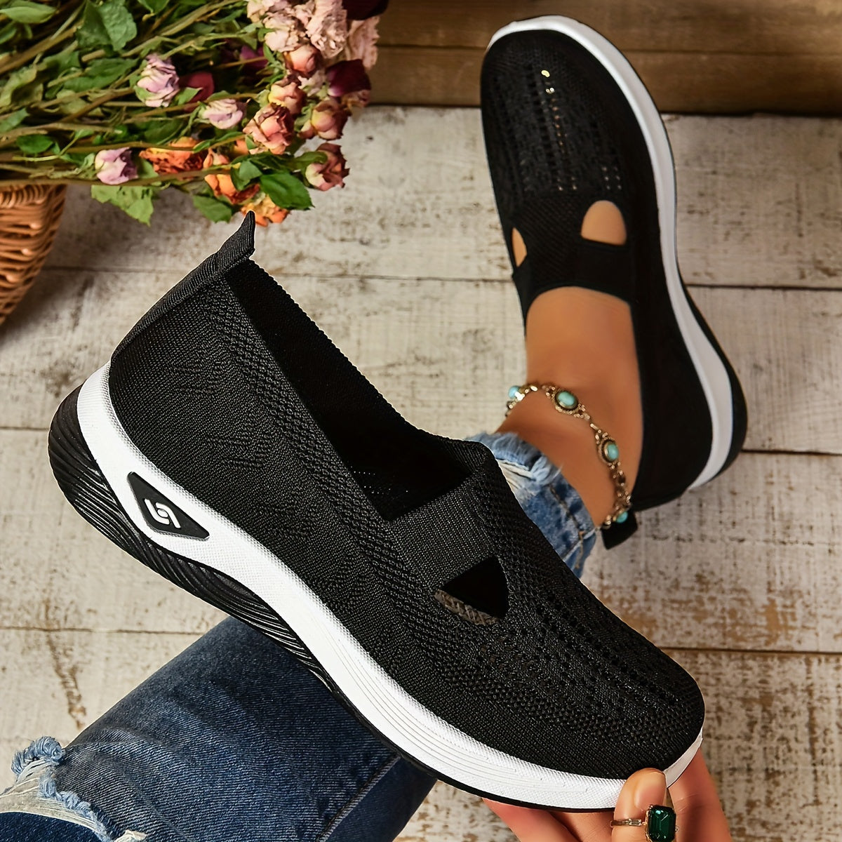 Zapatos sin Cordones Blanche™ con Soporte