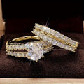 Set de Anillos de Halo Radiante