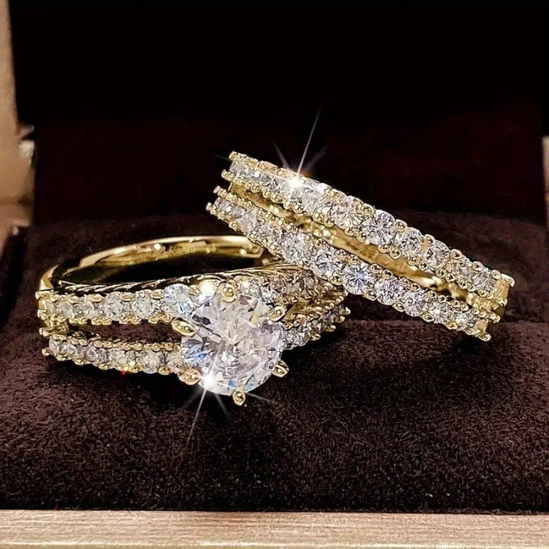 Set de Anillos de Halo Radiante