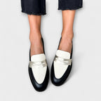 Iris - Mocasines Negros Elegantes