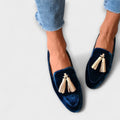Celeste - Mocasines de Inspiración Vintage