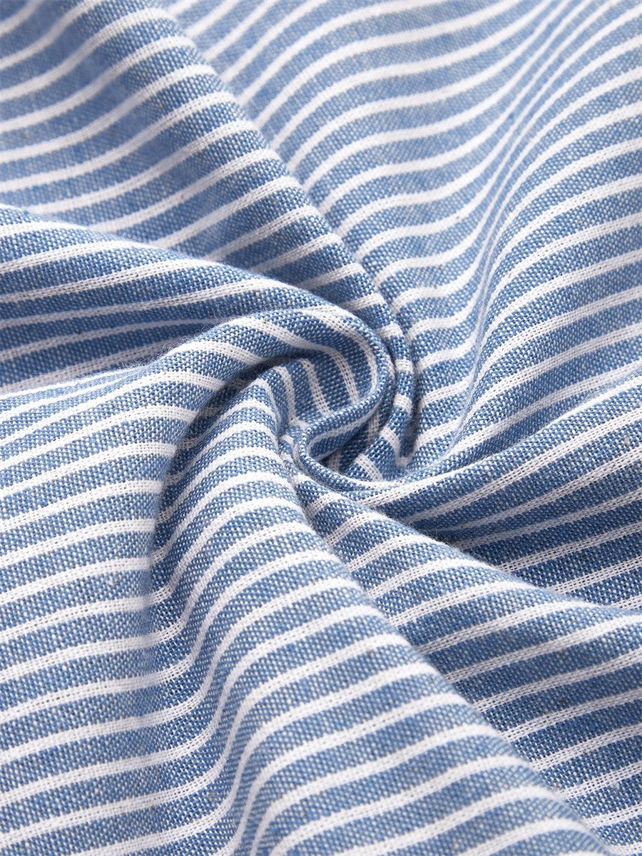Marina | Vestido Midi de Rayas