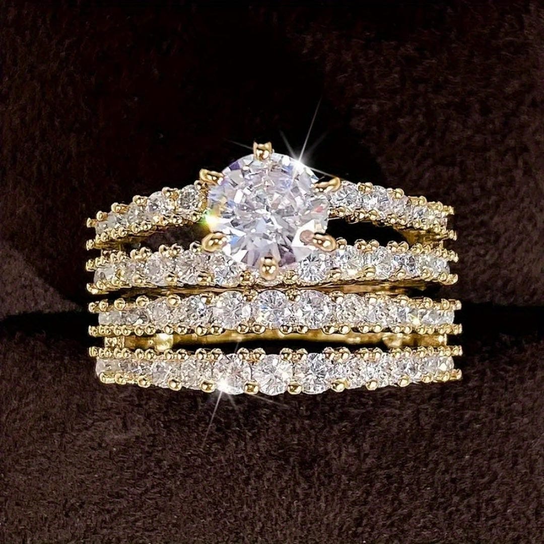 Set de Anillos de Halo Radiante
