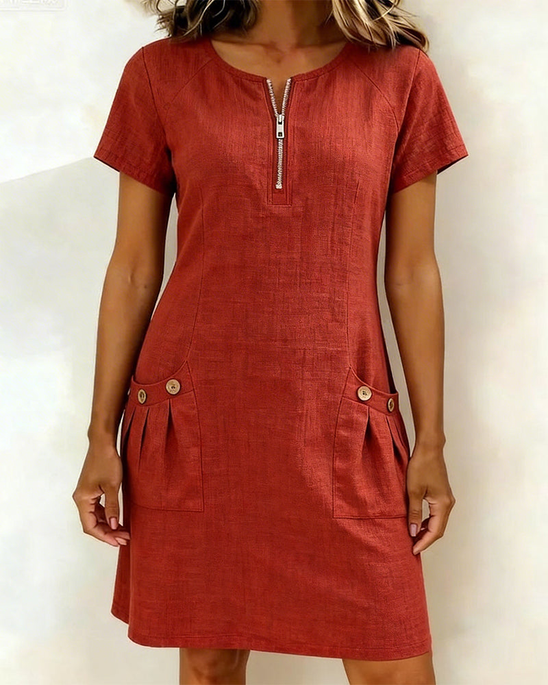 Vestido Bea | Elegancia Natural para el Día a Día
