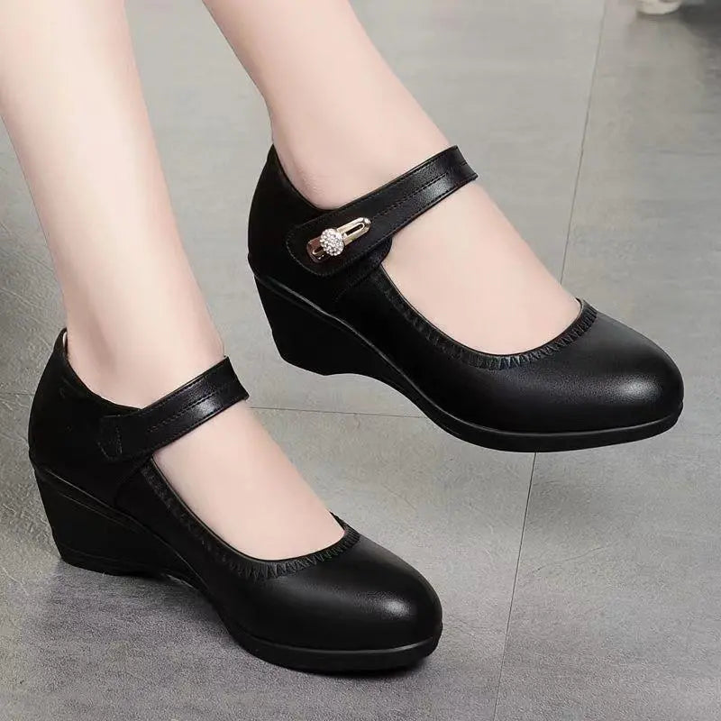 Lydia – Zapatos Cómodos de Tacón Medio y Estilo Elegante