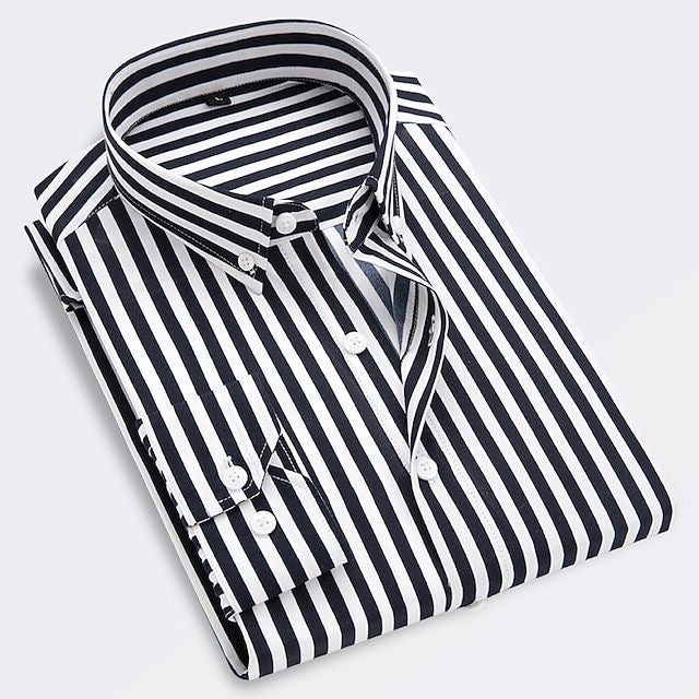 Camisa Clásica de Rayas Henry