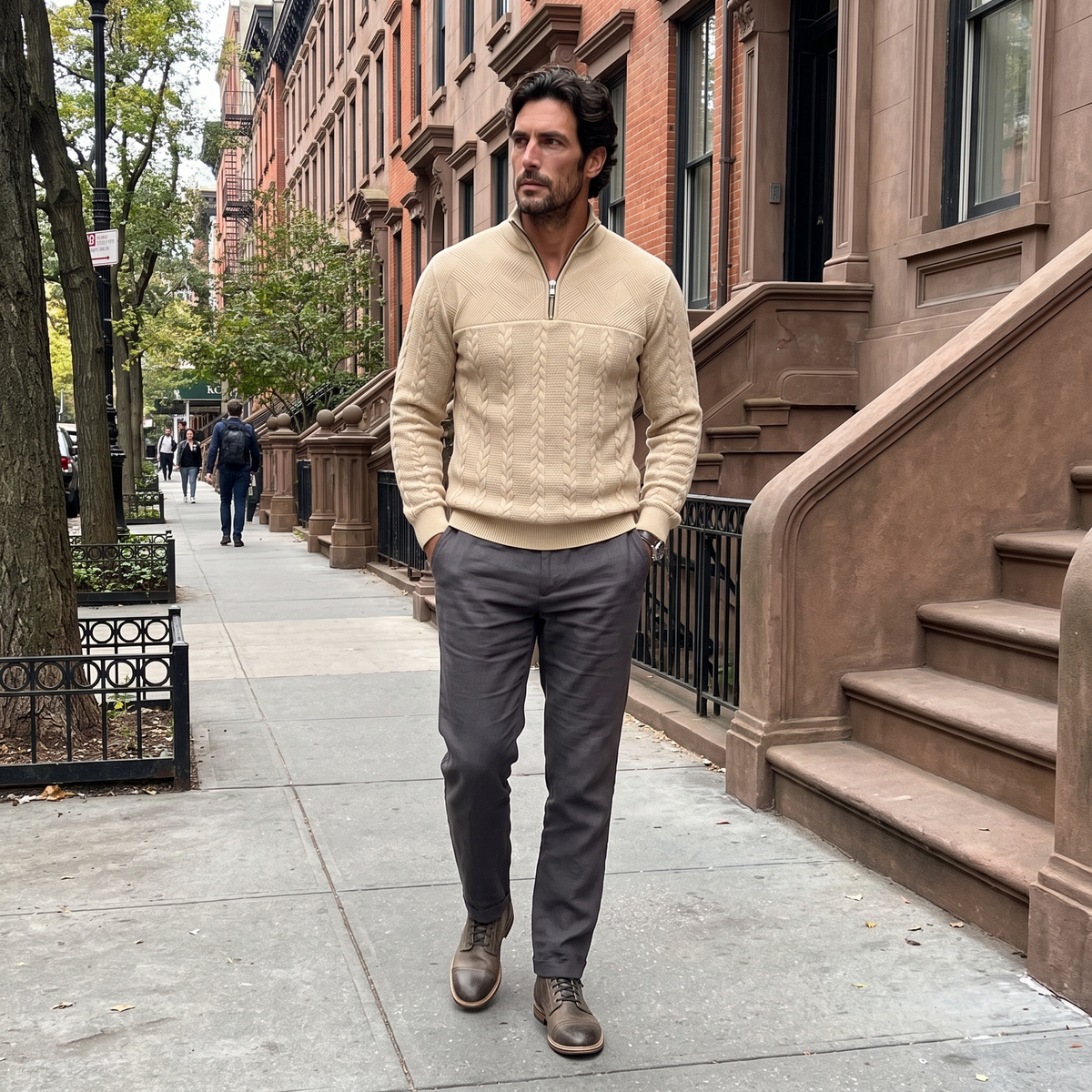 Jersey Henley con Cremallera Sawyer™