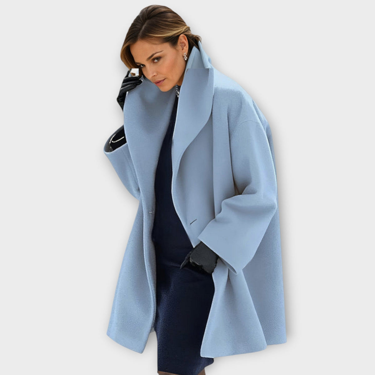 Abrigo elegante con capucha Vania™