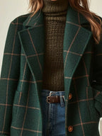 ABRIGO CORALIE DE CUADROS