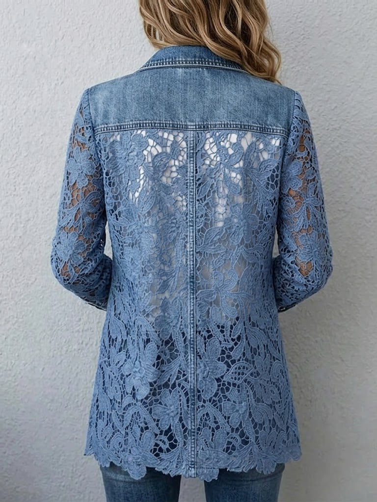 Adeline | Blazer de Encaje Floral