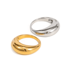 Anillo de Arco Dorado Intemporal