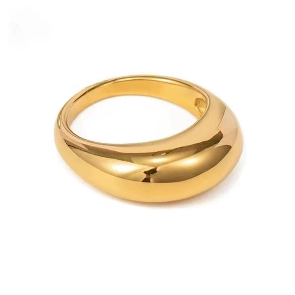 Anillo de Arco Dorado Intemporal