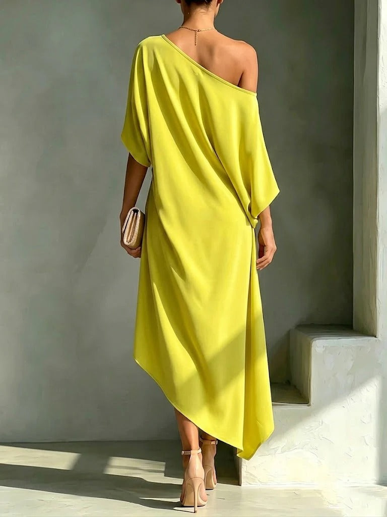 Amelia | Vestido Asimétrico Sofisticado
