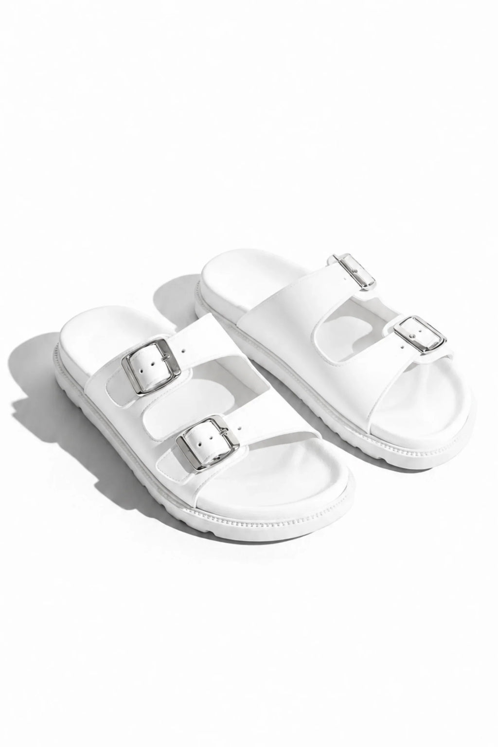 Sandalias Cómodas de Hebilla para el Día a Día Mocha